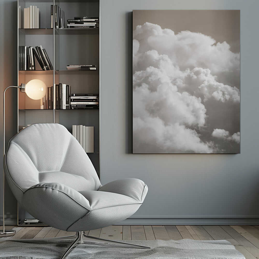Sandy Clouds - Poster / Art Print