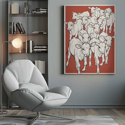 Cow Release - Poster / Art Print