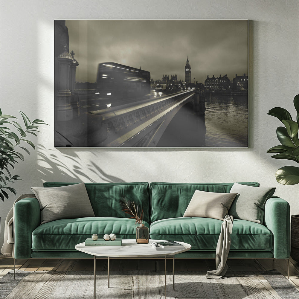 Westminster Bridge - Poster / Art Print