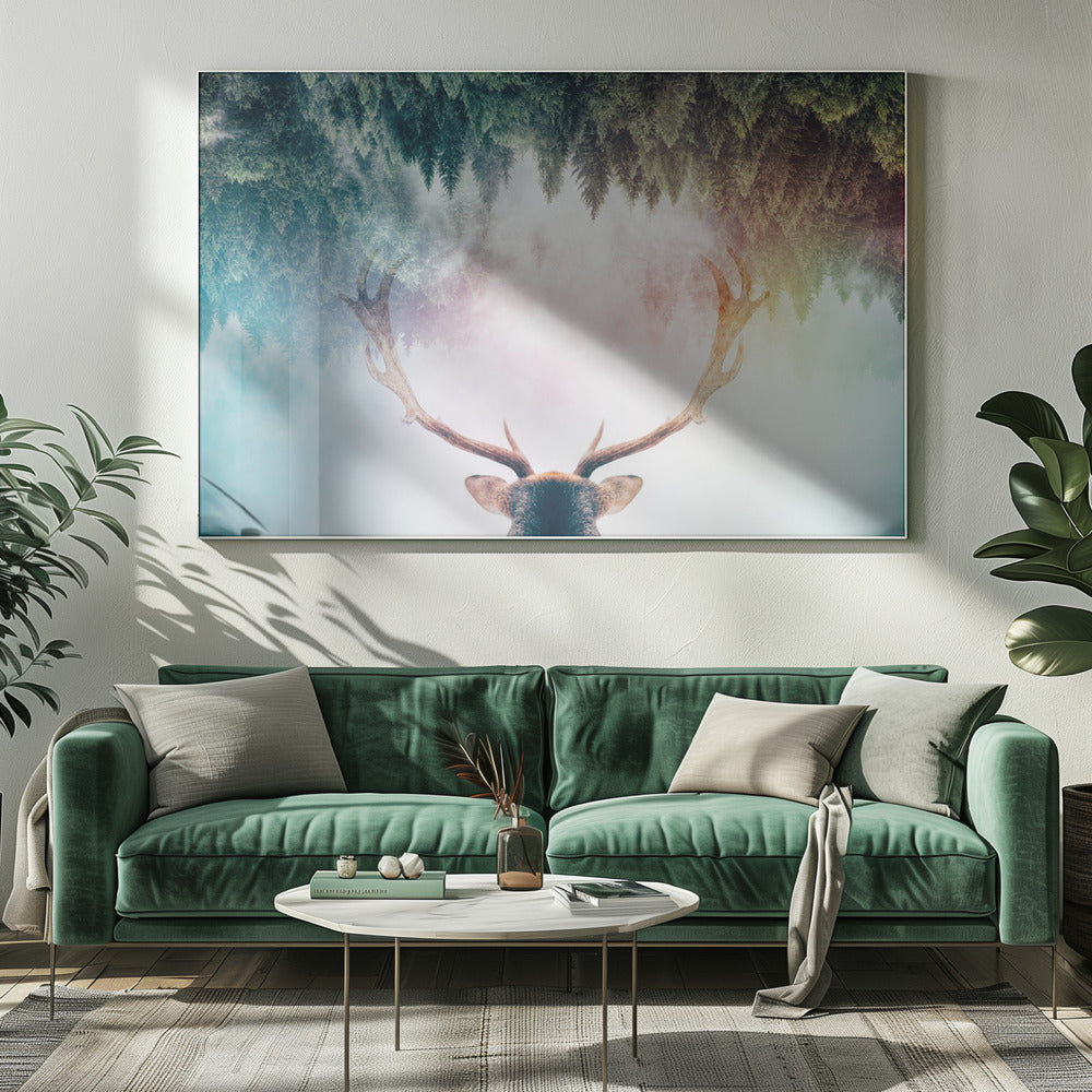 Antler - Poster / Art Print