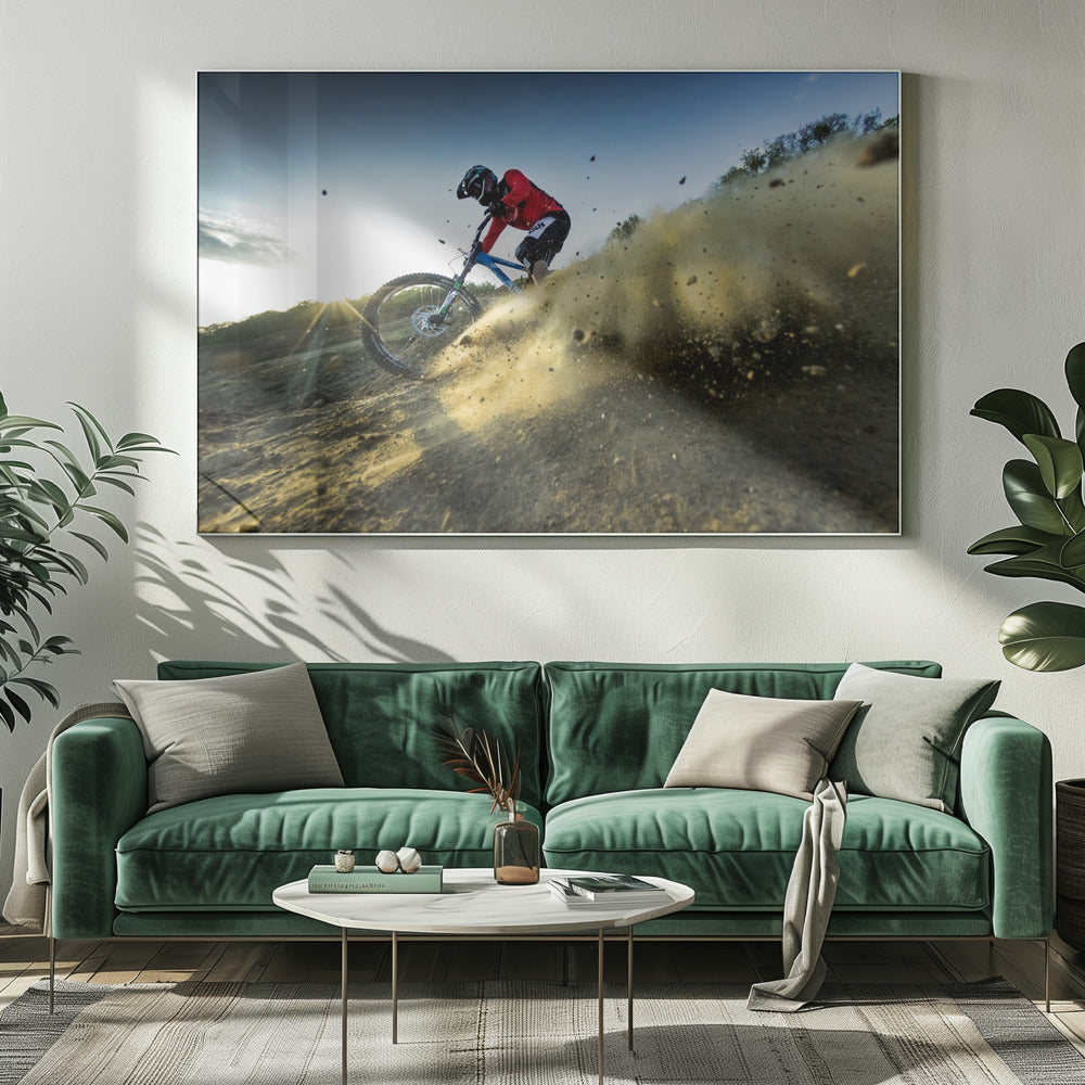 Downhill - Poster / Art Print