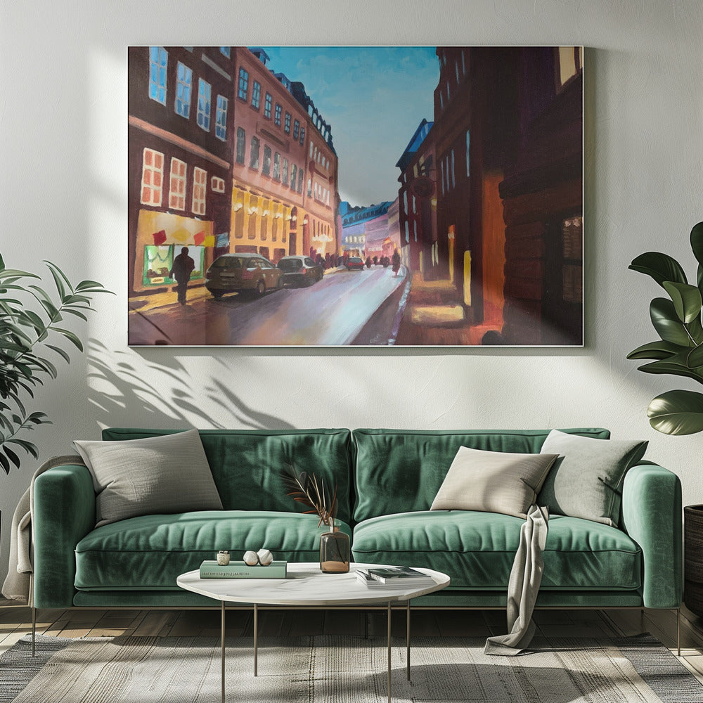 Vestergade - Poster / Art Print