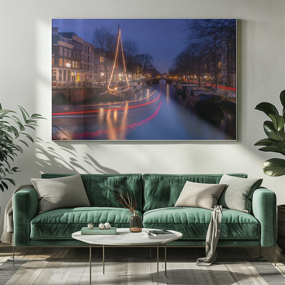 canals of Amsterdam - Poster / Art Print