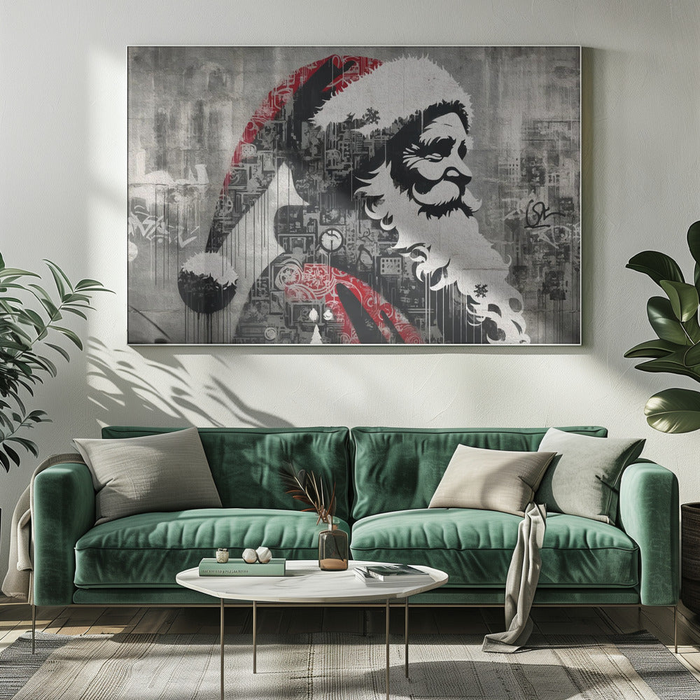 Santa - Poster / Art Print