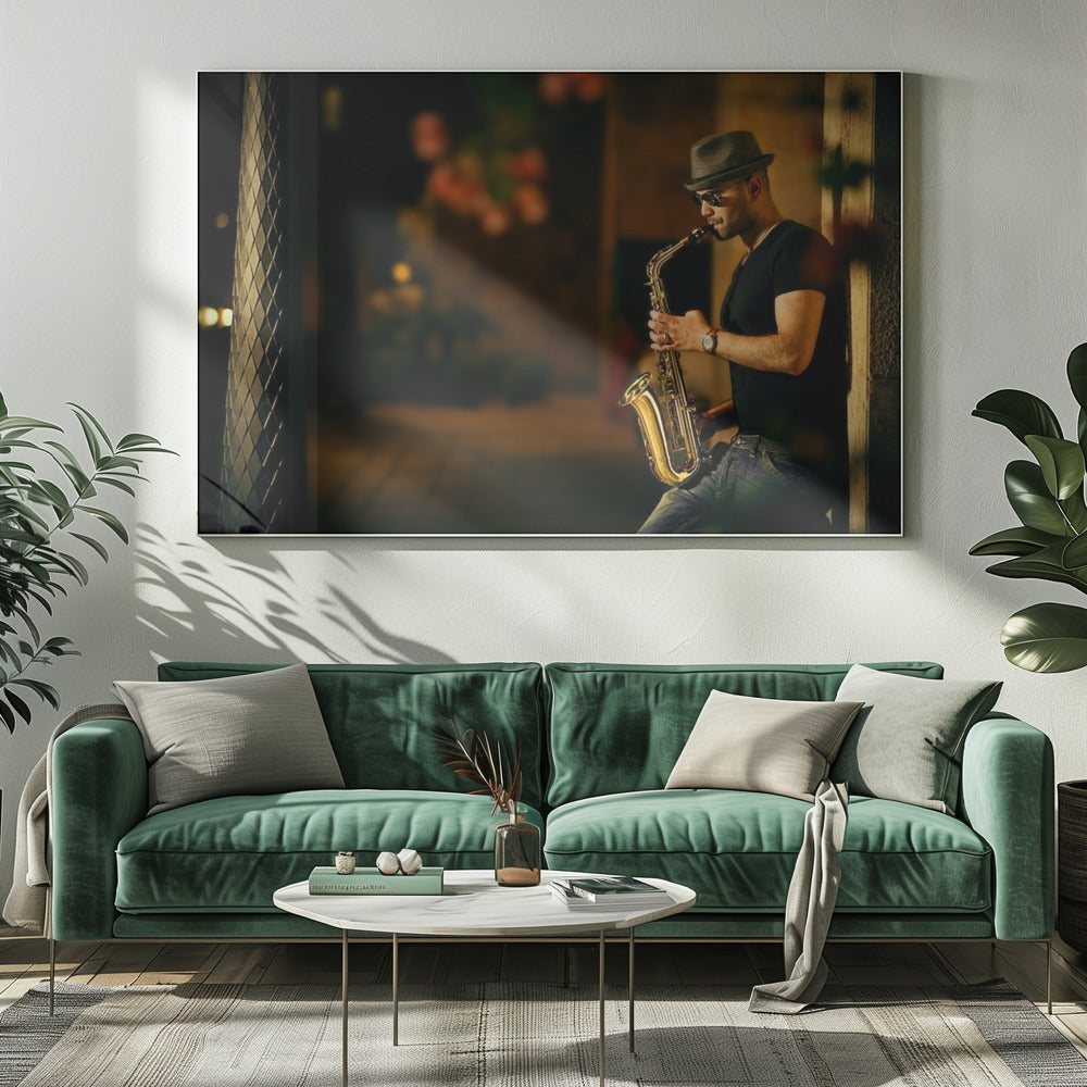 Mood with jazz - Poster / Art Print