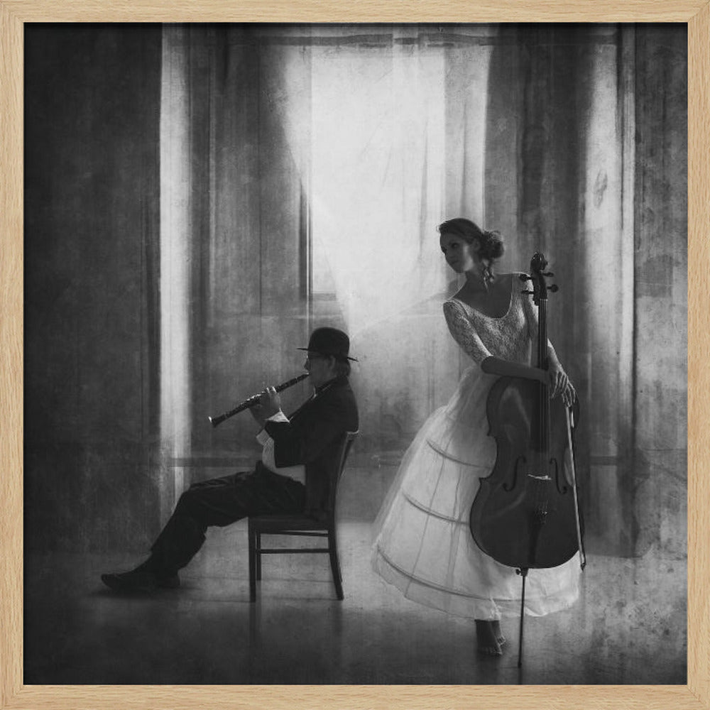 Pause for cello - Poster / Art Print