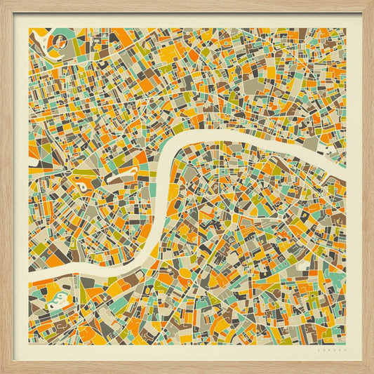 London Map - Poster / Art Print