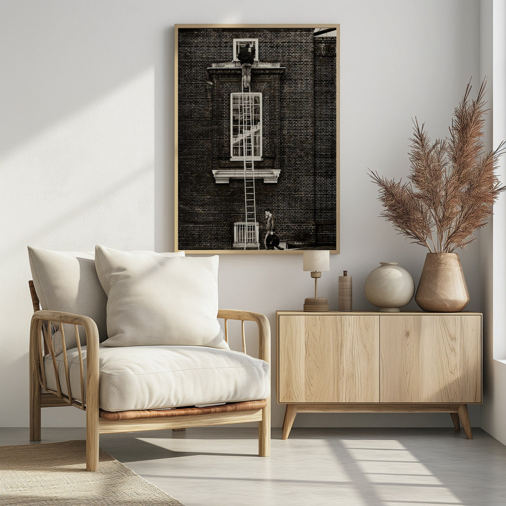 Long Ladder - Poster / Art Print