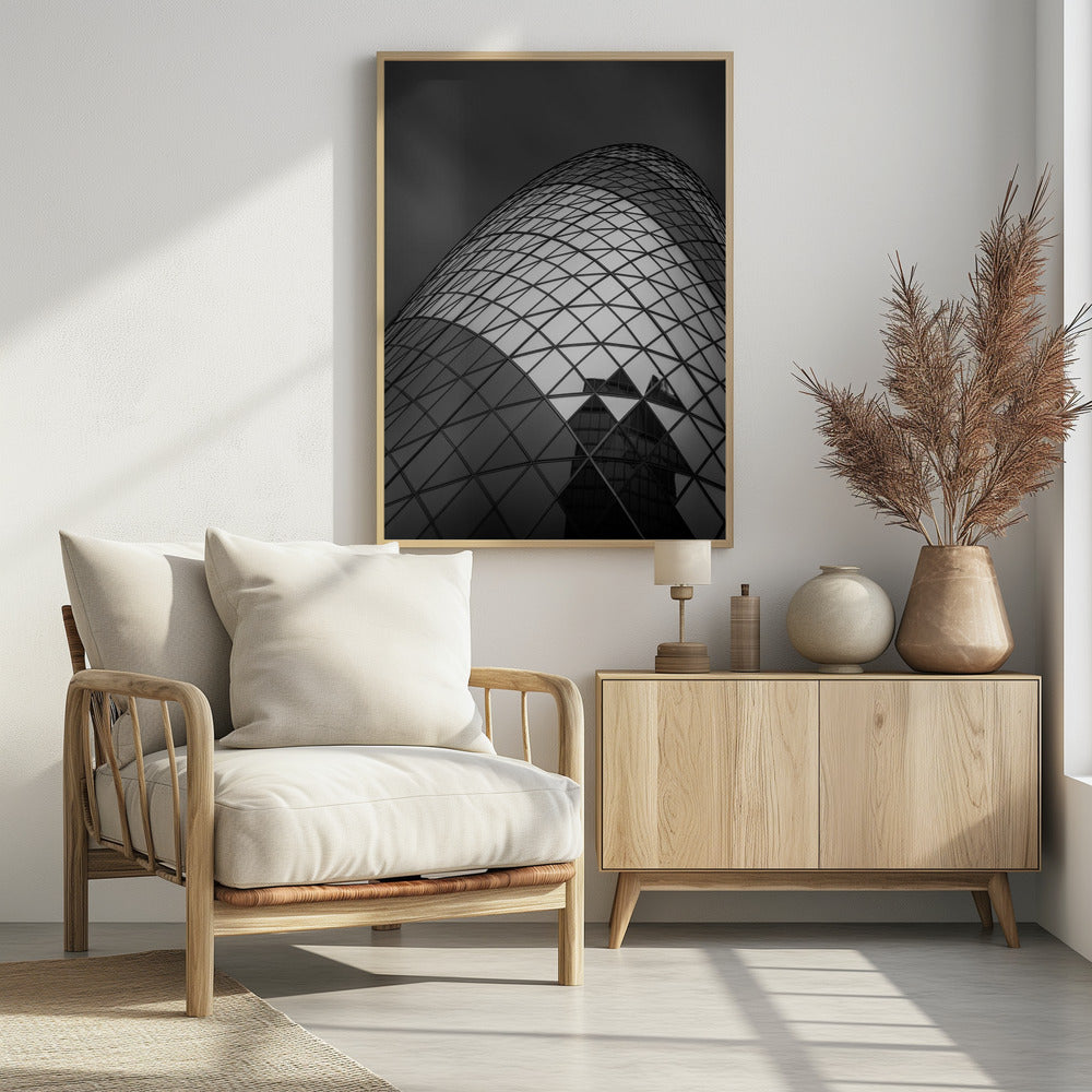 The  Gherkin - Poster / Art Print