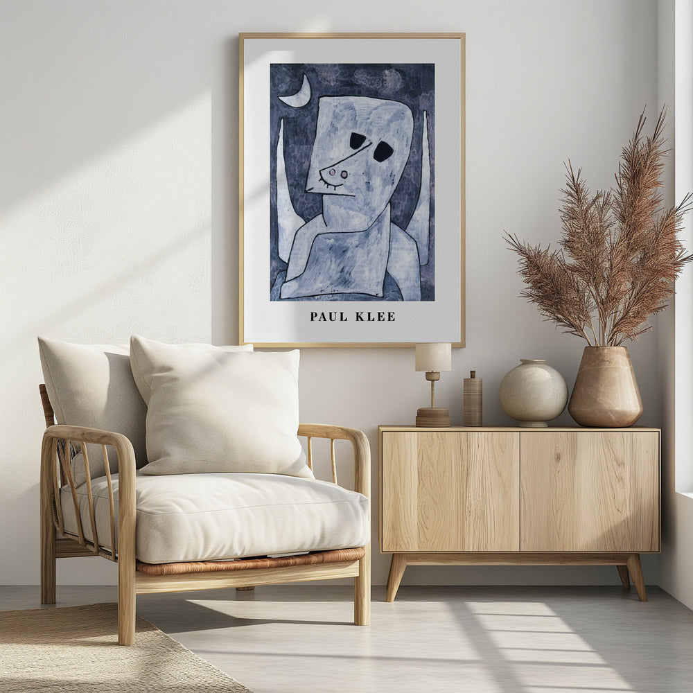 Vintage 'Angel Applicant' art print from 1939, showcasing classic artwork suitable for wall decoration. Artwork