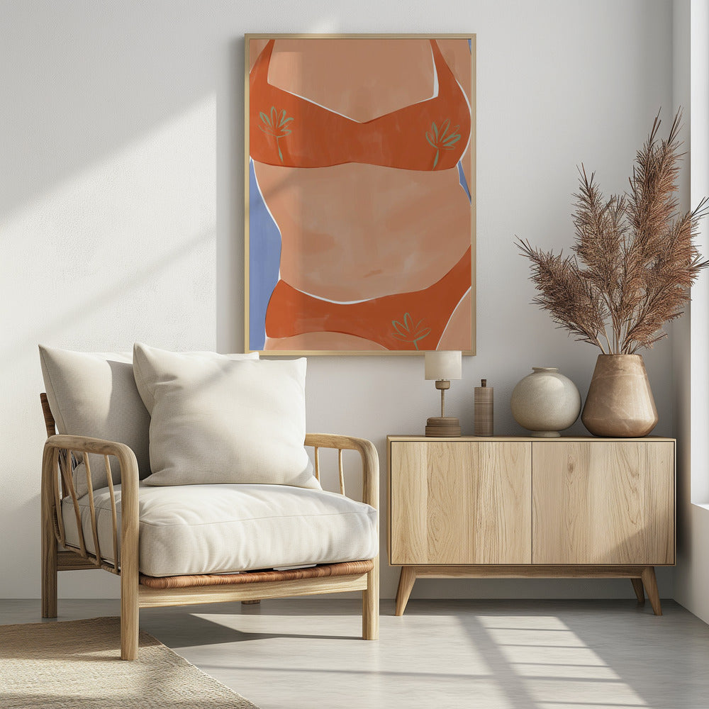 Bikini Babe - Poster / Art Print