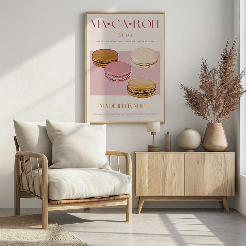 Macaron Print - Poster / Art Print