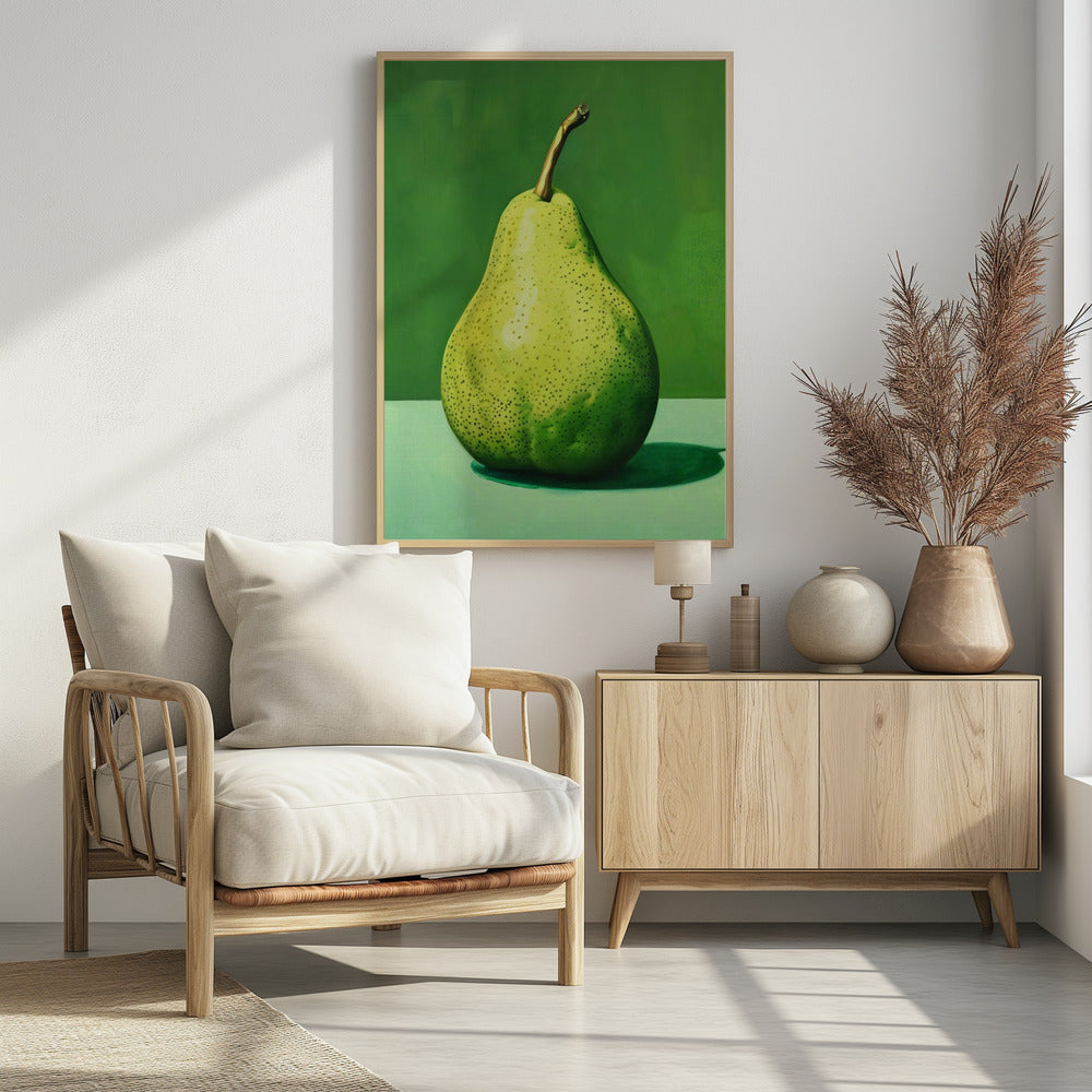 Green Pear - Poster / Art Print