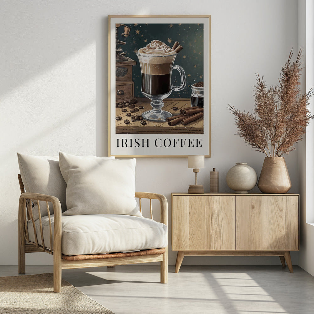 Irish Coffee - Poster / Art Print