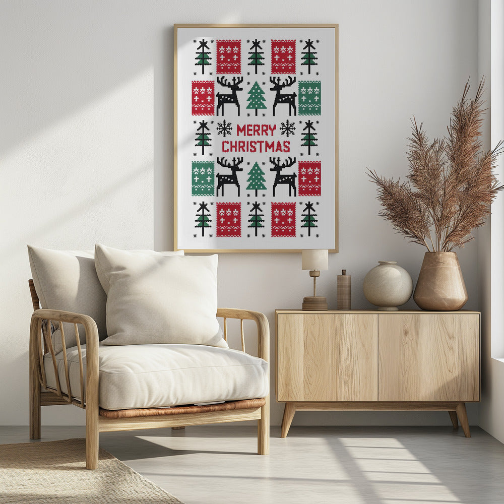 Merry Christmas - Poster / Art Print