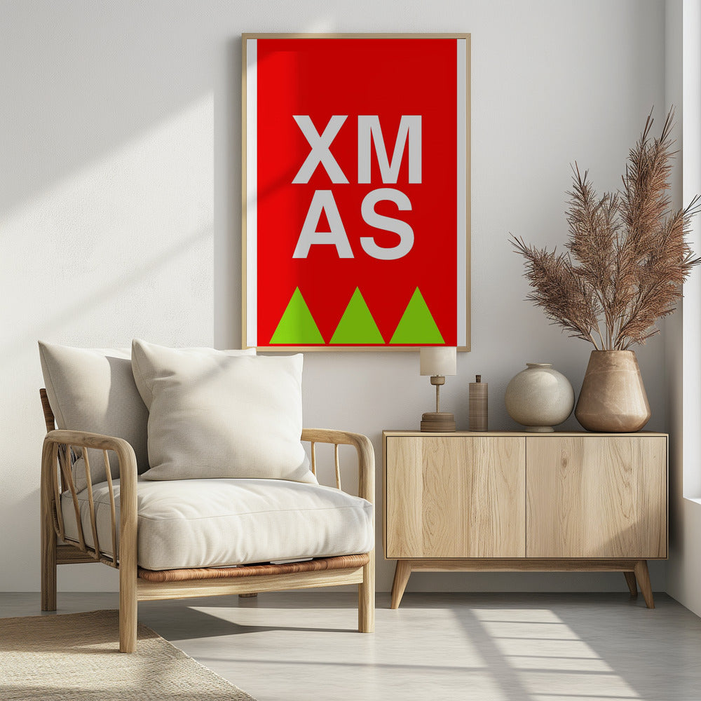 Bows and Baubles: Xmas Print Holiday Collection - Poster / Art Print