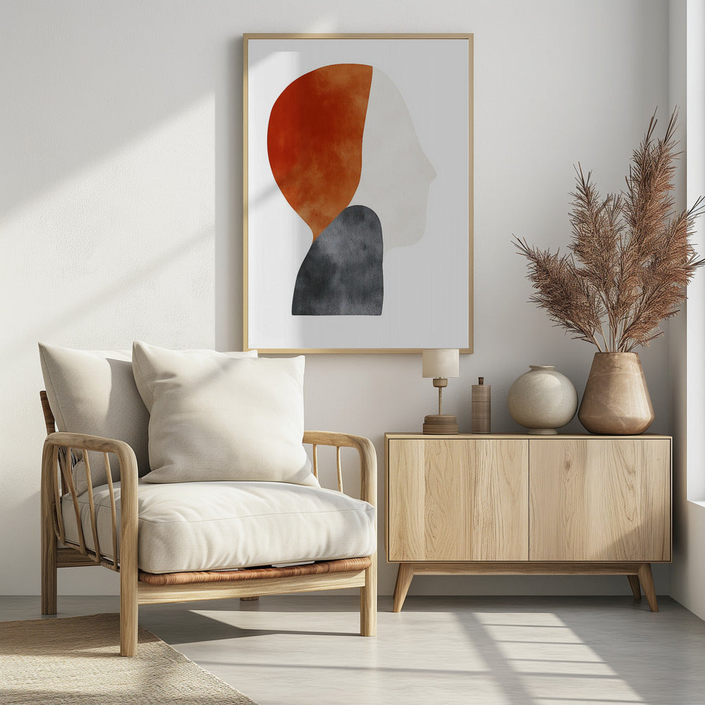 Abstract Minimalist Shapes No 2 - Poster / Art Print