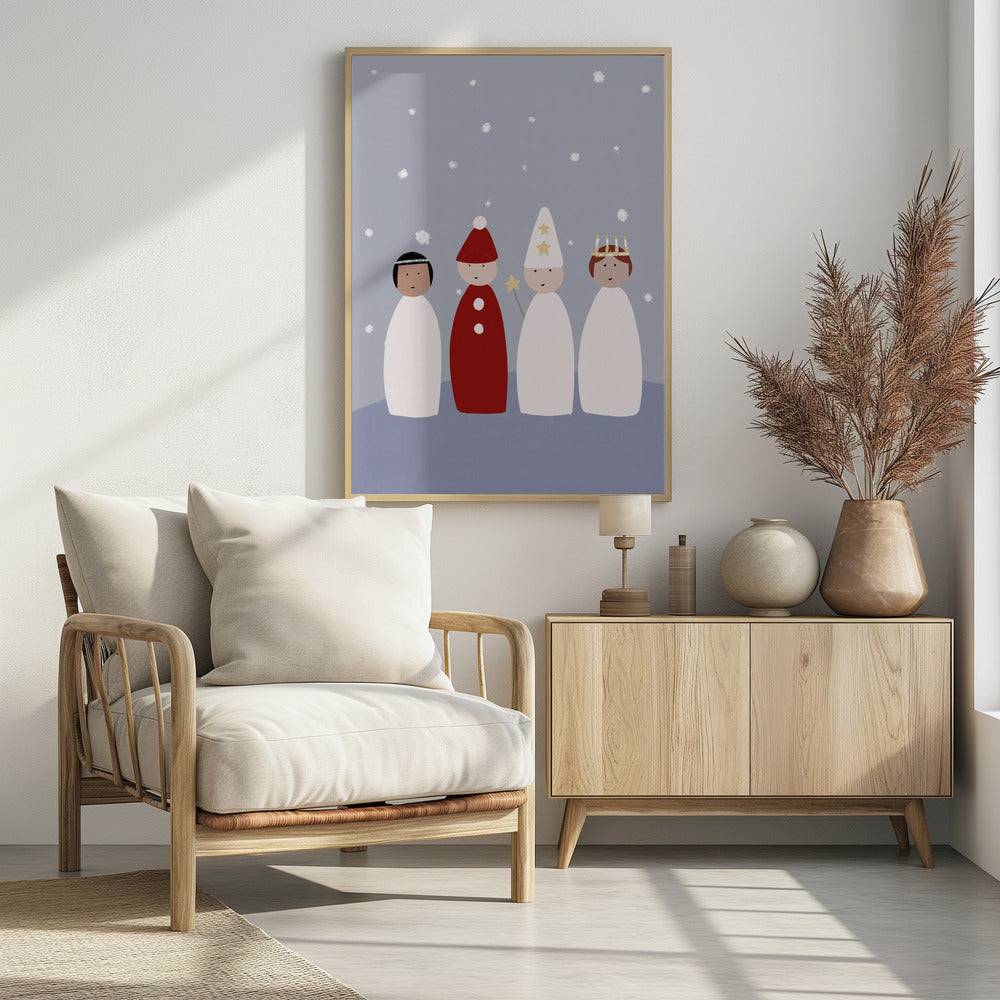 Swedish Lucia - Poster / Art Print