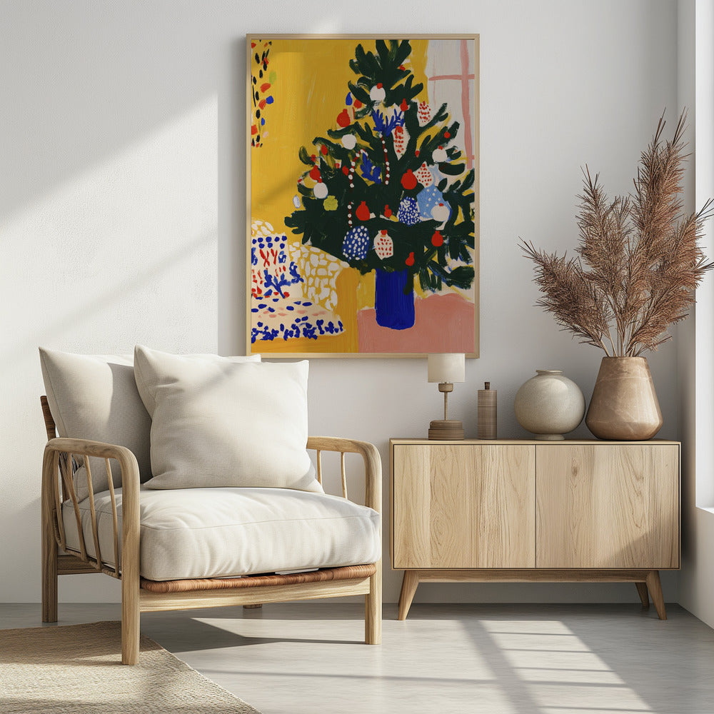 Cozychristmasno1 - Poster / Art Print