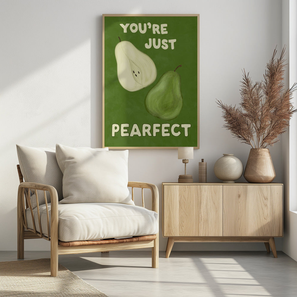 Pearfect - Poster / Art Print