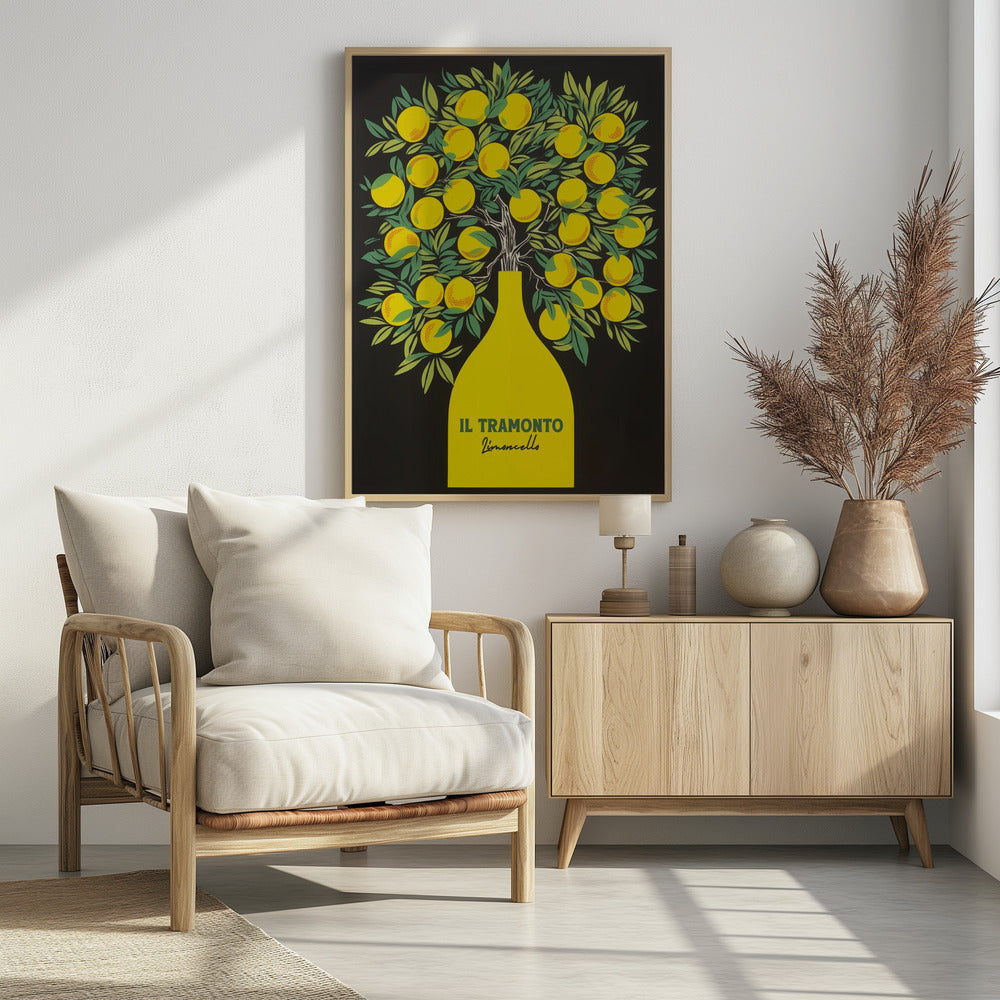 Limoncello Il Tramonto - Poster / Art Print