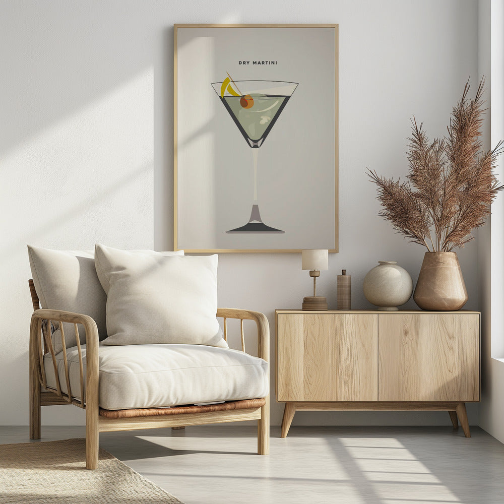 Dry Martini - Poster / Art Print