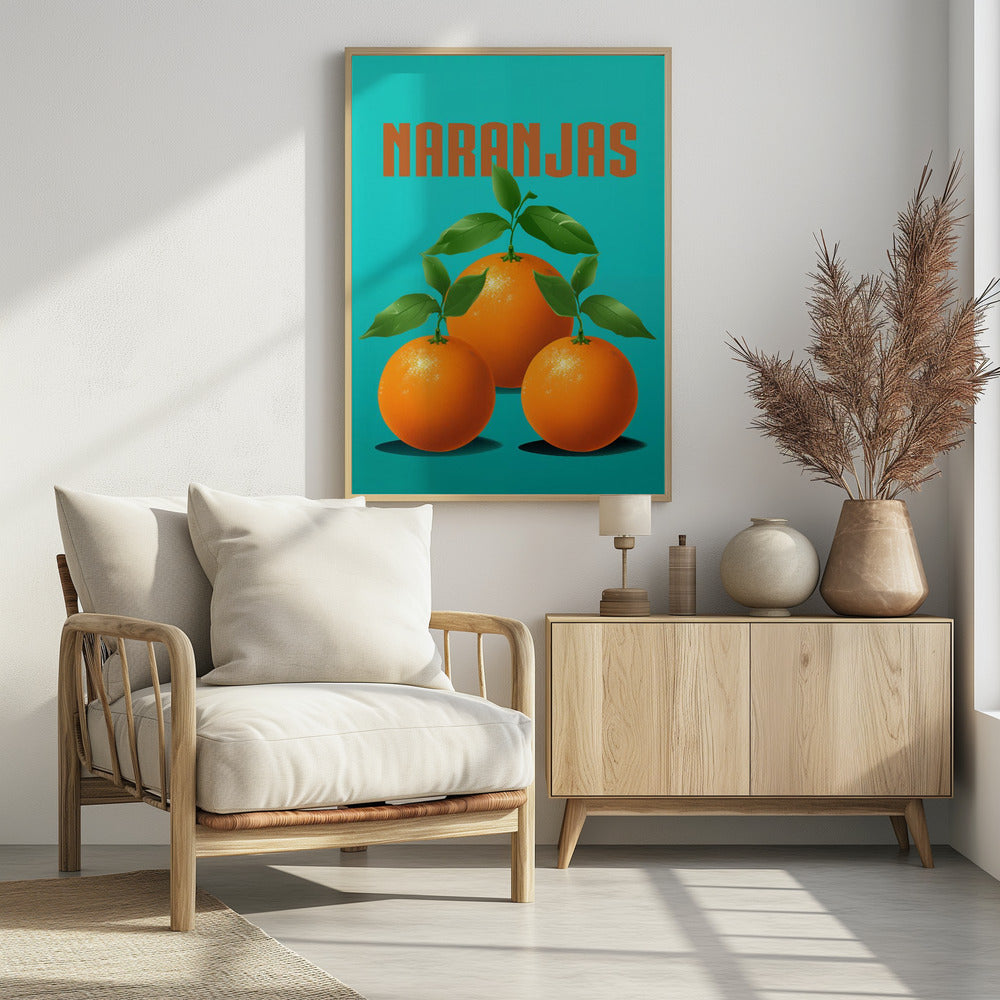 Naranjas - Poster / Art Print