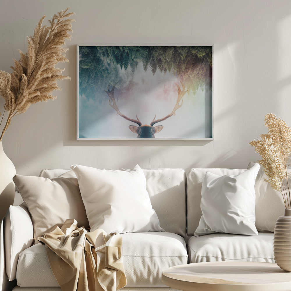 Antler - Poster / Art Print