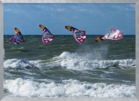 Surfer Jump. - Poster / Art Print