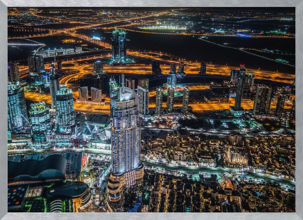 Dubai Night - Poster / Art Print