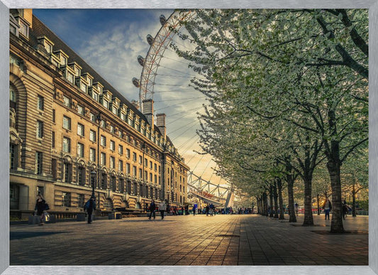 Last Daylights at the London Eye - Poster / Art Print