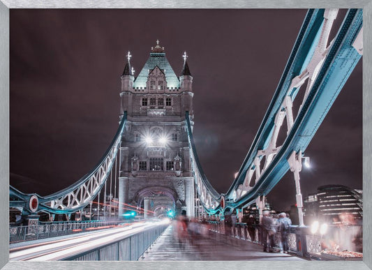 Tower Bridge Night Life - Poster / Art Print