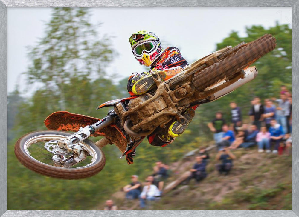 Tony Cairoli Whip Look - Maggiora MX Opening - Poster / Art Print