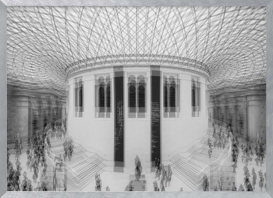 A visit to the British Museum - Poster / Art Print