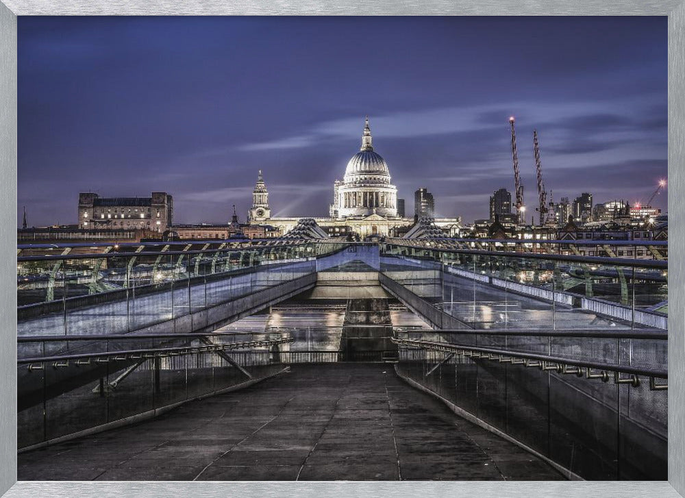 St. Johns Cathedral London - Poster / Art Print