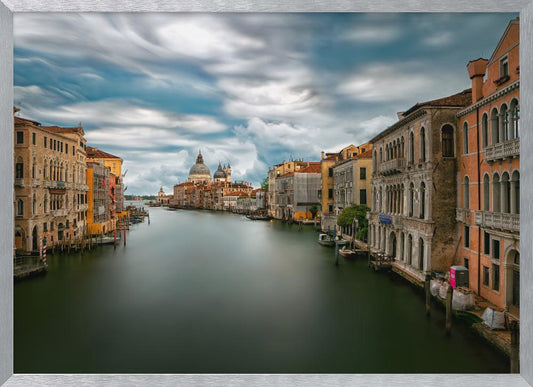 Stormy weather on the Grand Canal - Poster / Art Print