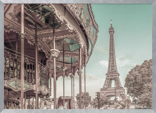 Typical Paris | urban vintage style - Poster / Art Print