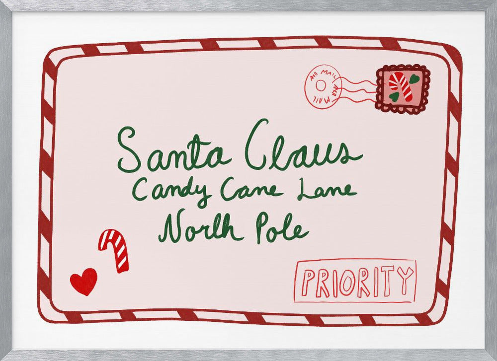 Letter to Santa - Poster / Art Print