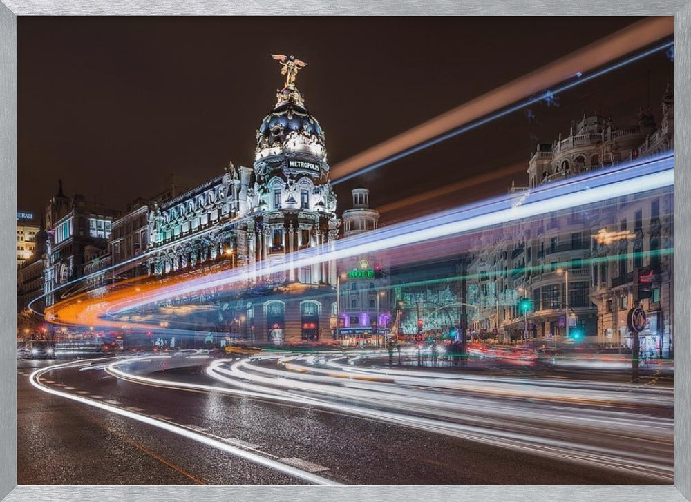 Madrid Traffic - Poster / Art Print