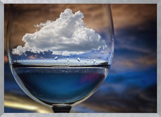 Cloud in a glass - Poster / Art Print