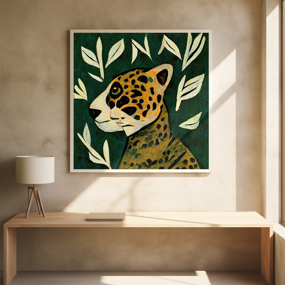 Tiger In Profile - Poster / Art Print