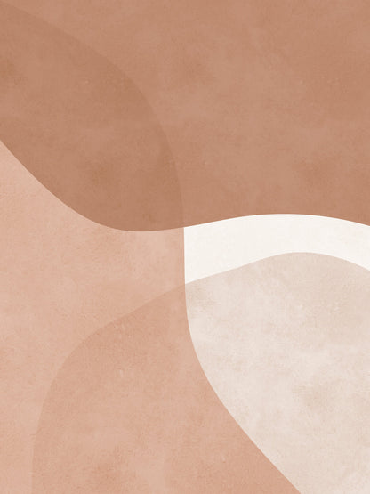 Boho watercolor strokes 5 - Poster / Art Print