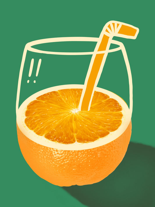 Orange juice - Poster / Art Print