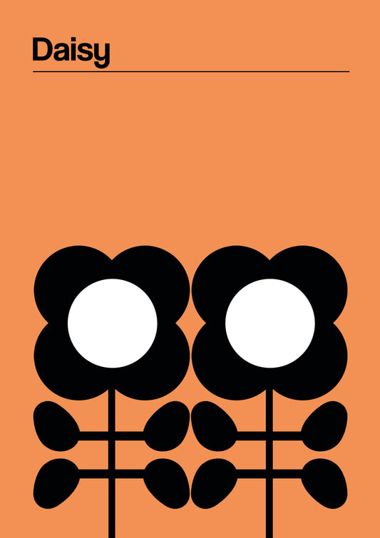 Daisy Mellow Yellow - Poster / Art Print