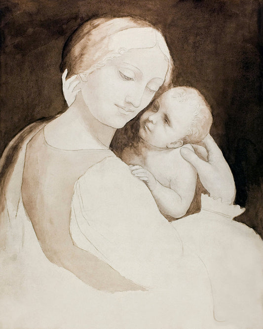 Madonna and Child - Poster / Art Print
