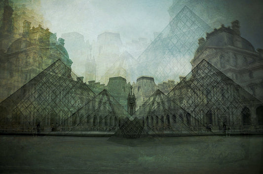 Crystal Pyramids - Poster / Art Print