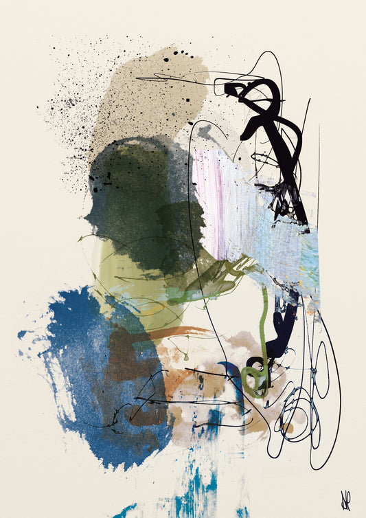 Twin Abstract - Poster / Art Print