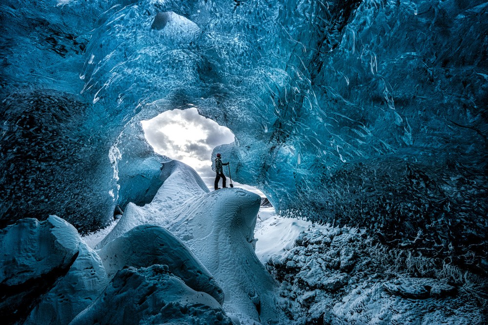 The Ice Cave Poster 50x70 cm