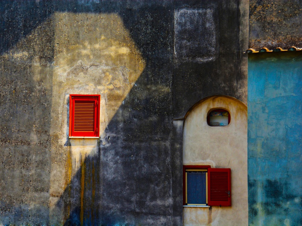 Urban Texture Amalfi Coast Italy Poster, Storlek 21x30 cm 70x100 cm