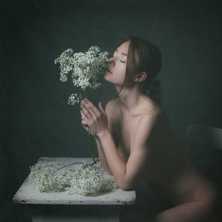 the scent of babys breath Poster 70x100 cm